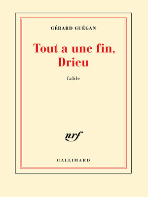 cover image of Tout a une fin, Drieu